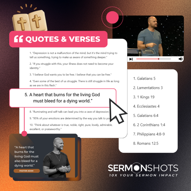 Ai Find Quotes for Sermon