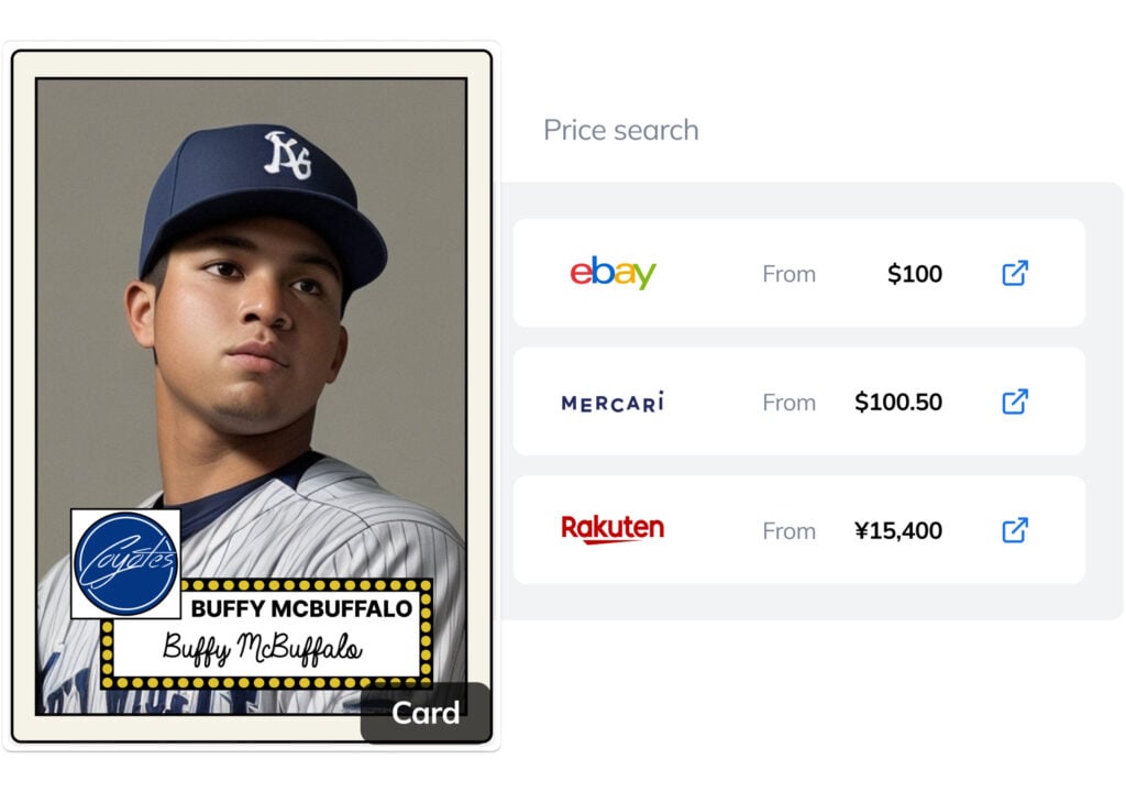 Ai Search for Baseball Cards